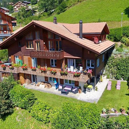 Chalet Protea Wengen Bagian luar foto