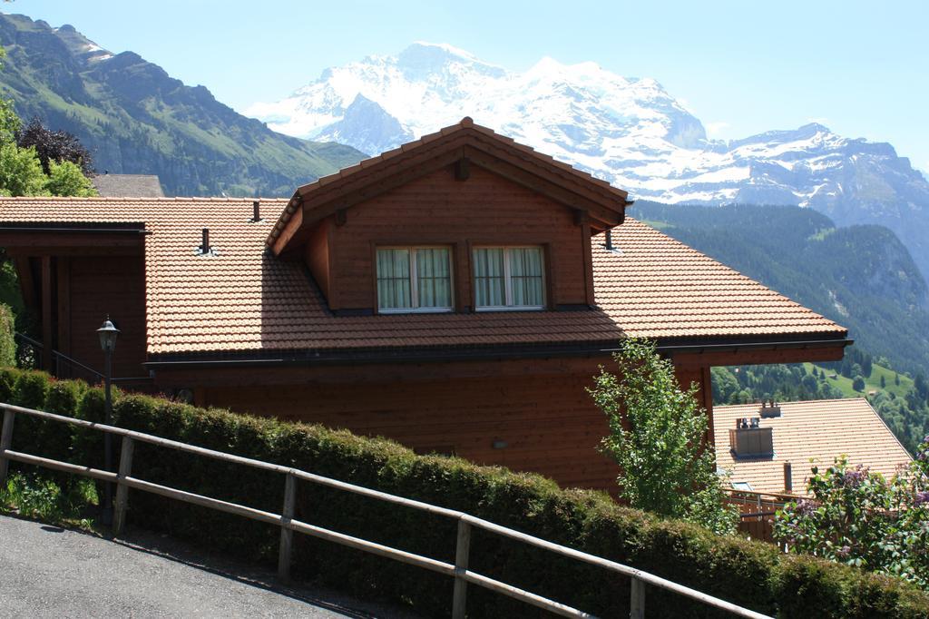 Chalet Protea Wengen Bagian luar foto