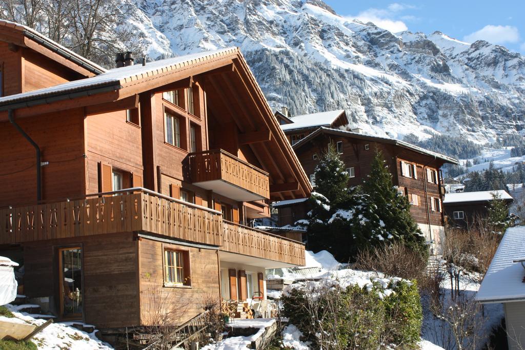 Chalet Protea Wengen Bagian luar foto